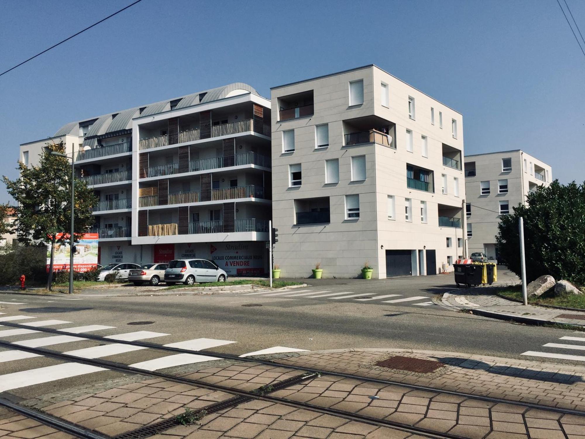 Le T2 Appartement Moderne Avec Terrasse Et Parking Страсбург Экстерьер фото